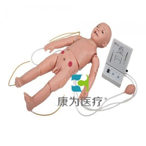 “康為醫(yī)療”全功能一歲兒童高級(jí)標(biāo)準(zhǔn)化模擬病人（護(hù)理、CPR、聽診三合一）